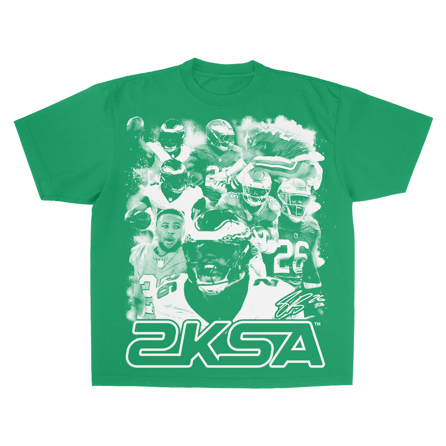 LIMITED 2KSA TSHIRT- GREEN