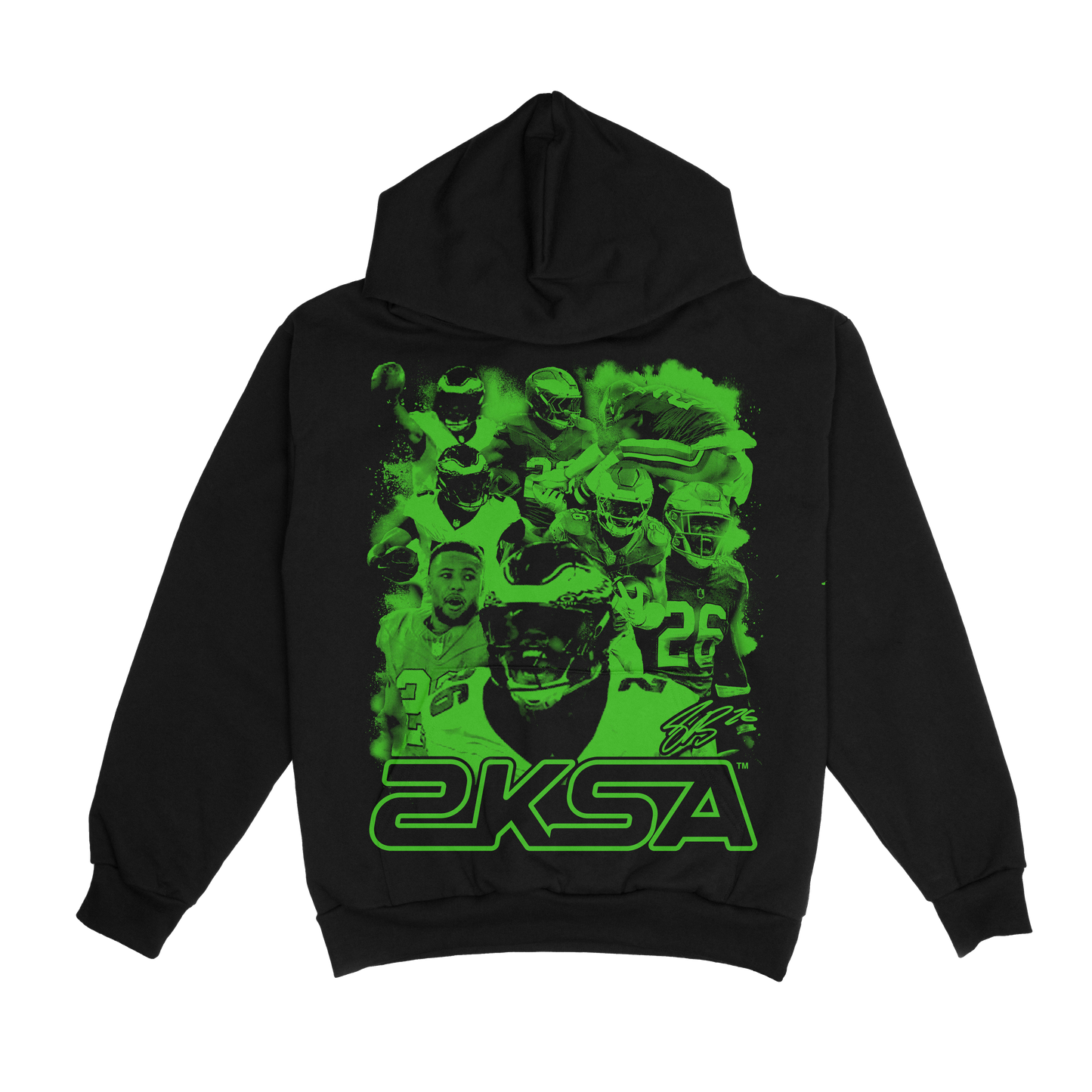 LIMITED 2KSA HOODY - BLACK