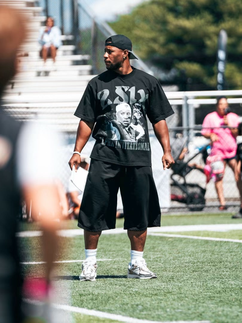 Alpha Invitational Premium Tee - Black