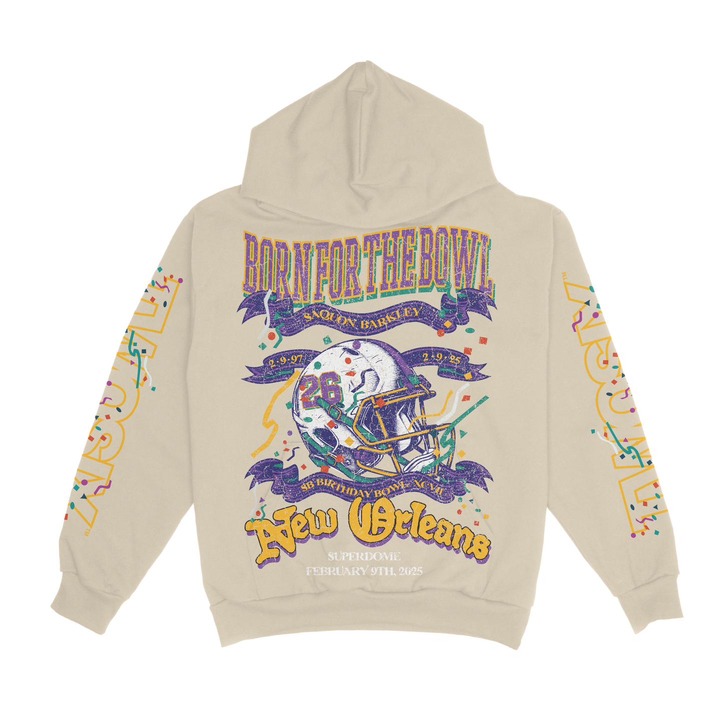 LIMITED EDITION SB BIRTHDAY BOWL HOODY - BONE